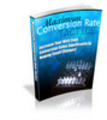 Thumbnail Maximum Conversion Rate Tactics PLR