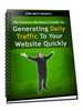 Thumbnail Generating Daily Traffic To Your Website Quickly PLR