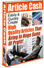 Thumbnail Article Cash Machine eBook PLR