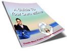 Thumbnail A Guide To Your Own eZine PLR