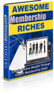 Product picture Awesome Membership Riches (PLR)
