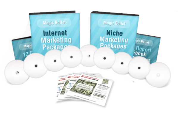 Product picture Magic Bullets Internet Marketing Package eBook (PLR)