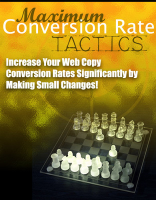 Product picture Maximum Conversion Rate Tactics PLR 