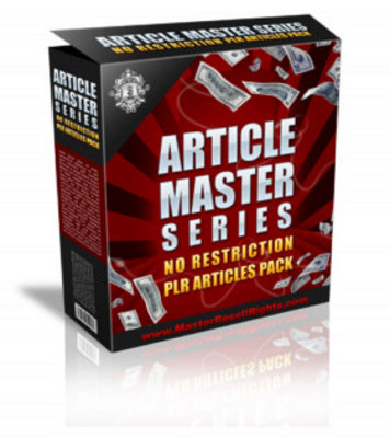 Product picture Article Master Series Vol24 (PLR)