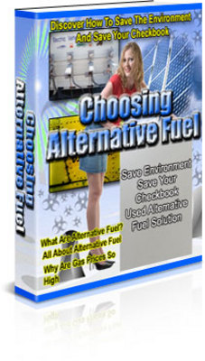 Product picture Choosing Alternative Fuel PLR