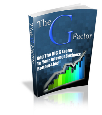 Product picture The G Factor PLR