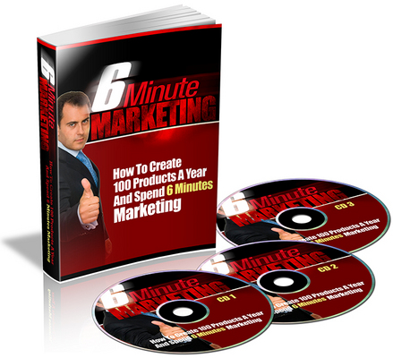 Product picture 6 Minute Marketing eBook & Audio PLR