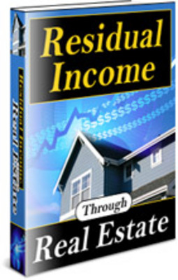 Product picture Residual Income Through Real Estate PLR