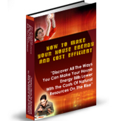 Product picture How To Make Your House Energy And Cost Efficient PLR 