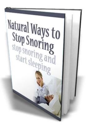 Product picture Natural Ways to Stop Snoring MRR