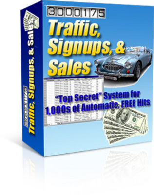 Product picture The Traffic, Signups, & Sales System PLR