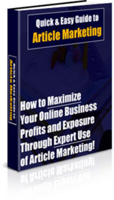 Product picture Quick & Easy Guide To Article Marketing PLR