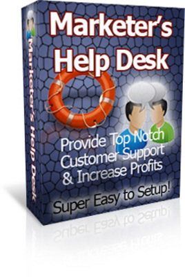 Product picture Marketers Help Desk Script PLR