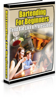 Product picture Bartending For Beginners PLR