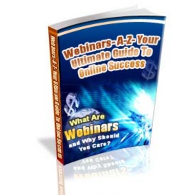 Product picture Webinars A-Z Your Ultimate Guide to Online Success PLR