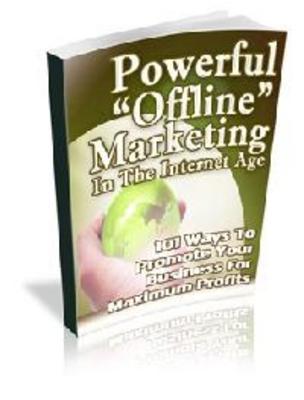 Product picture Powerful Offline Marketing plr