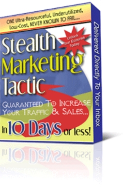 Product picture Stealth Marketing Tactic PLR