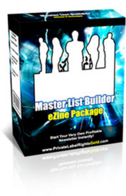 Product picture Master List Builder eZine Package PLR