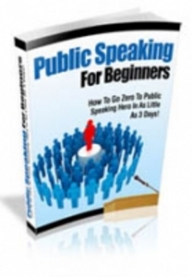 Product picture Public Speaking For Beginners PLR
