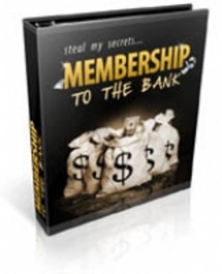 Product picture Membership To The Bank PLR