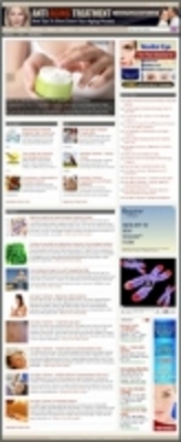 Product picture Anti Aging Treatment Website PLR